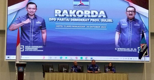 Demokrat Putuskan Muscab Serentak se-Sulsel Digelar 3-5 November, DPP Turun Langsung