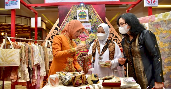 Melalui UKM Expo 2022, Dekranasda Jateng dan Dekranasda Sulsel Jalin Kerjasama