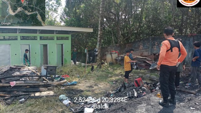 Asrama Ponpes Darul Arqam di Lutra Terbakar, Pemprov Sulsel Salurkan Bantuan