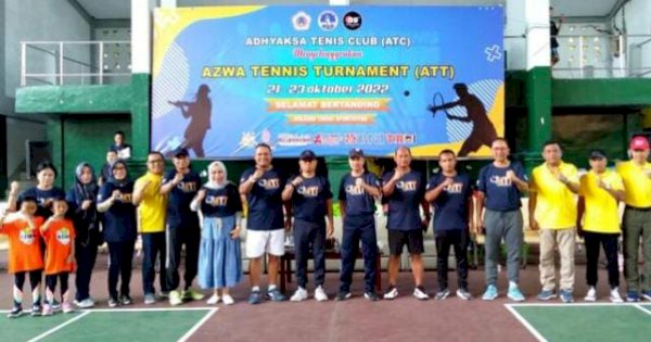 Kejati Gorontalo Gelar Turnamen Tenis Antar Instansi