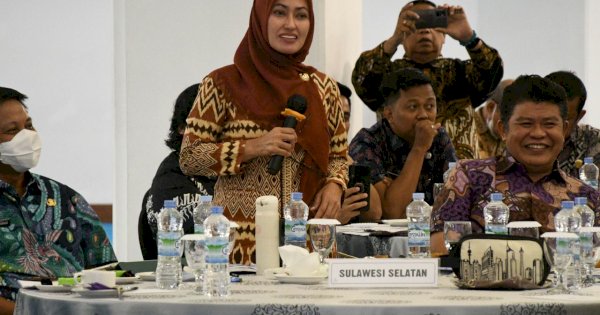 Bupati Indah Hadiri Rakor KPK bersama Kepala Daerah di Makassar, Ini Katanya