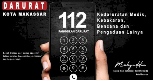 Waspada Cuaca Buruk, Dinas Kominfo Makassar Ajak Masyarakat Manfaatkan Layanan Call Center 112