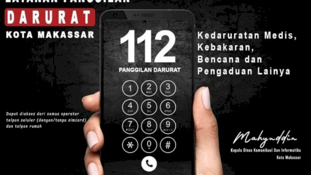 Waspada Cuaca Buruk, Dinas Kominfo Makassar Ajak Masyarakat Manfaatkan Layanan Call Center 112