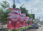 Nyaris Seluruh Wajah Puan Terpampang di Spanduk Rakerda PDIP Sulsel, Ini Maknanya