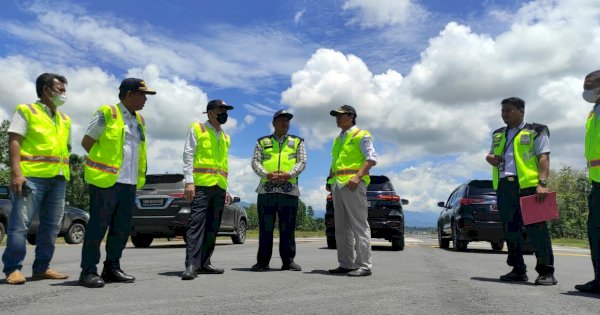 Kadishub Sulsel Kunjungi Bandara Andi Djemma Masamba, Ini Harapan Wabup Lutra