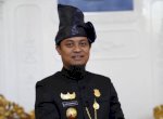 Gubernur Andi Sudirman Kenakan Pakaian Adat Kajang Saat Paripurna Hari Jadi Sulsel ke-353
