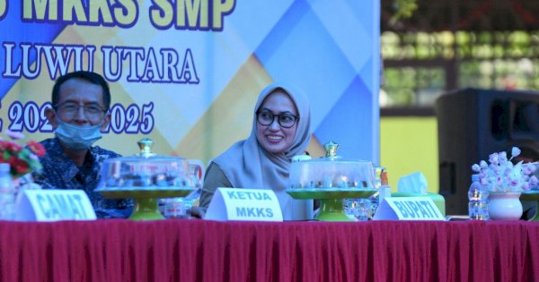 Bupati Luwu Utara Lantik MKKS SMP, Ini Harapannya