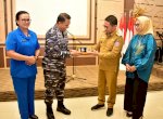Danlantamal VIII Silaturahmi dengan Penjagub Gubernur Gorontalo
