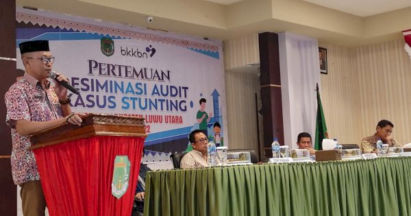 Pemkab Diseminasi Audit Kasus Stunting Luwu Utara Tahun 2022, Ini Hasilnya