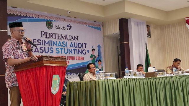 Pemkab Diseminasi Audit Kasus Stunting Luwu Utara Tahun 2022, Ini Hasilnya