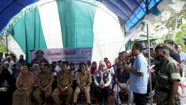 Gubernur Andi Sudirman Resmikan Ruas Jalan Boro di Jeneponto