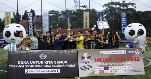 Menpora dan Kurniawan Beri Apresiasi Pelaksanaan Media Cup 2022