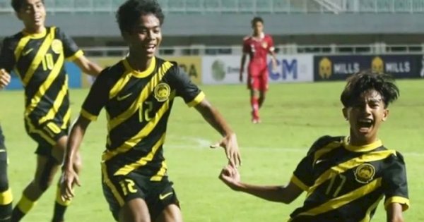 Malaysia U-17 Permalukan Indonesia U-17 dengan Skor 1-5