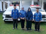Bupati Indah Serahkan 2 Unit Ambulance untuk Puskesmas di Lutra 
