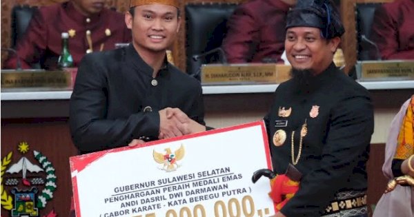 Andi Sudirman Cairkan Bonus Atlet Sulsel Peraih Medali Sea Games 2021 