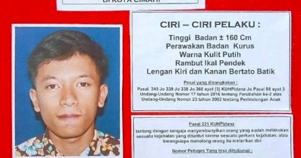 Polisi Ungkap Motif Pelaku Penikaman Siswi SD di Cimahi 