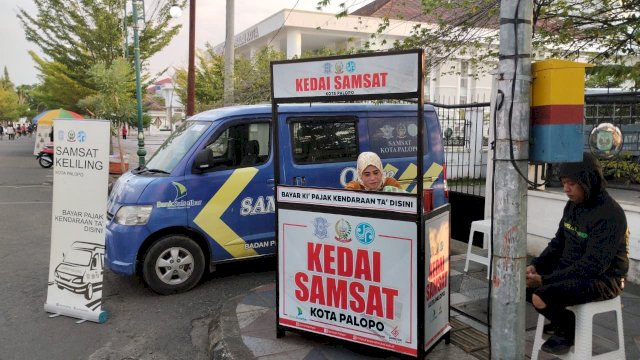 Unit Pelaksana Teknis (UPT) Pendapatan Wilayah Palopo, menyiapkan sejumlah gerai layanan yang bisa diakses oleh masyarakat.