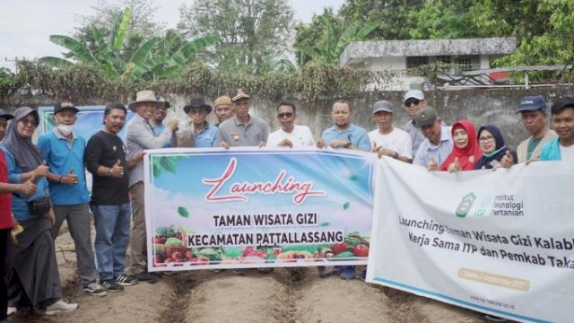 Syamsari Kitta Resmikan Taman Wisata Gizi di Takalar