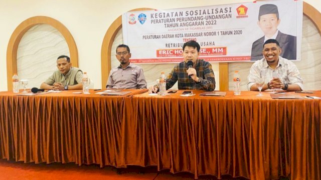 Untuk Peningkatan PAD, Eric Horas Ajak Masyarakat Peduli Pembayaran Retribusi