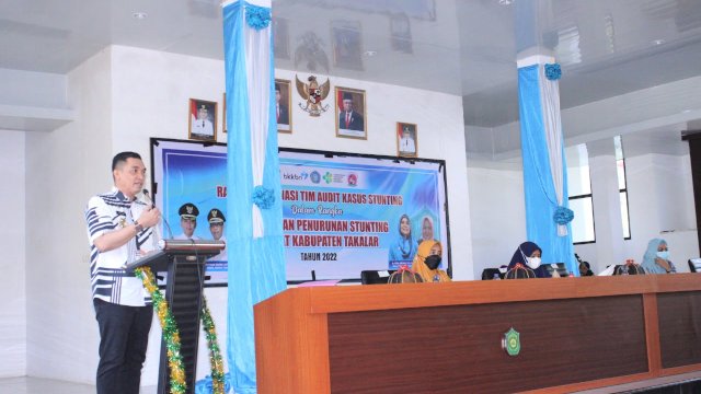 Turunkan Angka Stunting, Pemkab Takalar Gelar Rakor Tim Audit