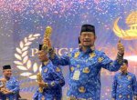 Menteri Pertanian SYL Terima Penghargaan pada Korpri Award 2022