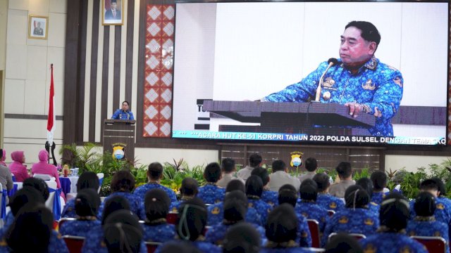 Sekertaris Daerah Provinsi Sulawesi Selatan (Sulsel), Abdul Hayat Gani, membuka Rapat Kerja Teknis Satgas Saber Pungli se-Sulsel 2022, di Hotel Gammara, Makassar, pada Selasa (29/11/2022).