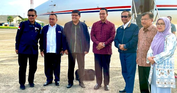 Mahfud Pamer Foto Bareng Anies hingga JK Jelang Munas KAHMI di Palu