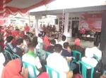 Jelang HUT RI ke77, Penjagub Gorontalo Bagi 10 Juta Bendera Merah Putih