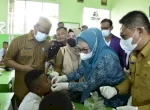 Penjagub Gorontalo Ingatkan Siswa SD Untuk Rajin Sikat Gigi