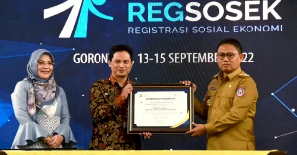 Pemprov Gorontalo Dukung REGSOSEK, Ini Harapannya