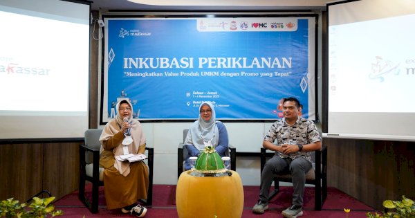 Pelatihan Inkubasi Dispar Makassar Libatkan Mahasiswa dan Pelaku Ekonomi Kreatif