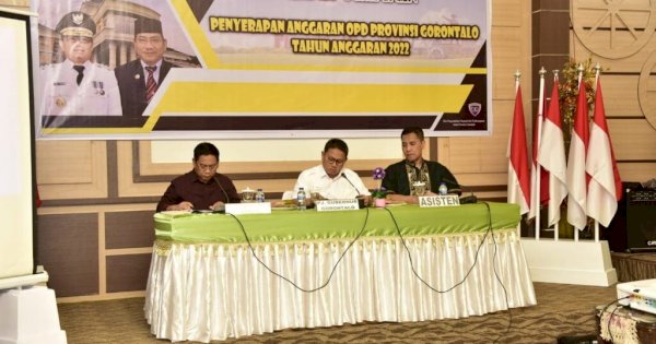 Serapan APBD 2022 Gorontalo Tahun 2022 Masih Minim, Ini Arahan Penjagub Hamka