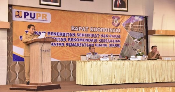 Pemprov Gorontalo Sosialisasi Penerbitan Sertipikat Hak Pakai Tanah Sekolah 