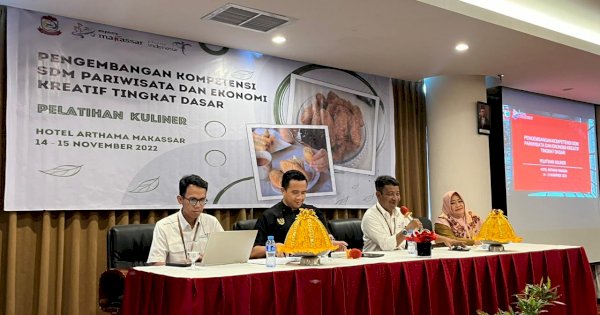 Dukung Program Longwis, Dispar Makassar Gelar Pelatihan Kuliner