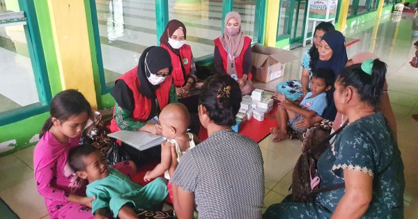 Pantau Kesehatan Warga saat Banjir, Dinkes Makassar Turunkan Personil TGC 