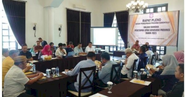 Penjagub Tetapkan UMP Gorontalo Tahun 2023, Naik 6,74 Persen