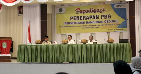 Pemkab Luwu Utara Sosialisasikan Penghapusan Izin IMB, Ini Gantinya