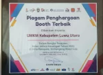 UMKM Luwu Utara Raih Booth Terbaik pada Perayaan Bulan Inklusi Keuangan OJK