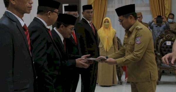 Ini Pesan Penjagub Hamka kepada 5 Pimpinan Baznas Gorontalo yang Baru