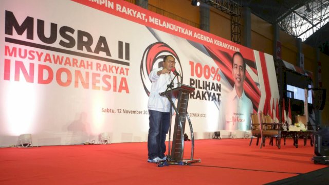 MUSRA (Musyawarah Daerah) II Indonesia digelar di Celebes Convention Center, dihadiri oleh hampir seluruh rakyat Kota Makassar pada khususnya dan Sulawesi Selatan pada umumnya, Sabtu (12/11/2022).