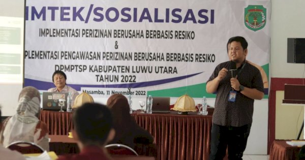 8 Angkatan, Bimtek Perizinan Berusaha Berbasis Risiko DPMPTSP Luwu Utara Berakhir