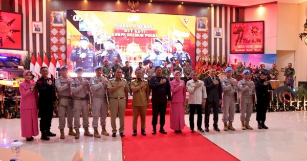 HUT KORPS Brimob Polri 77 Tahun, Wali Kota Makassar: Mari Membangun Negeri