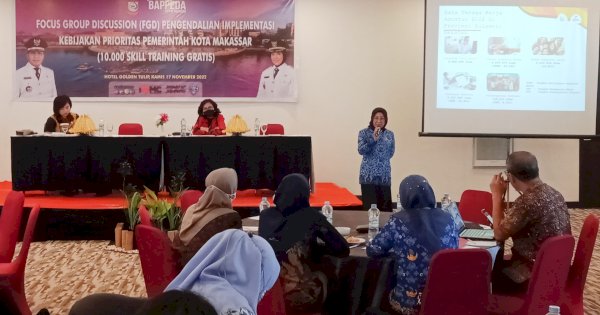 Bappeda Makassar Gelar FGD, Bahas Program 10 Ribu Skill Hingga Peluang Kerja