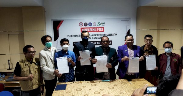 Organisasi Profesi Kesehatan se-Makassar Ikut Tolak Omnibus Law RUU Kesehatan