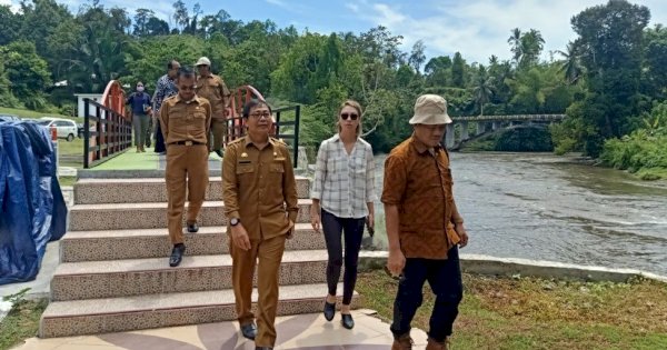 Pastikan Program Berjalan Baik, Wakil Bupati dan Tim USAID Kunjungi Desa Pincara Masamba