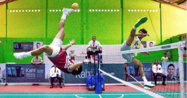 Atlet Sepak Takraw Gorontalo Raih Emas di Pomnas 2022