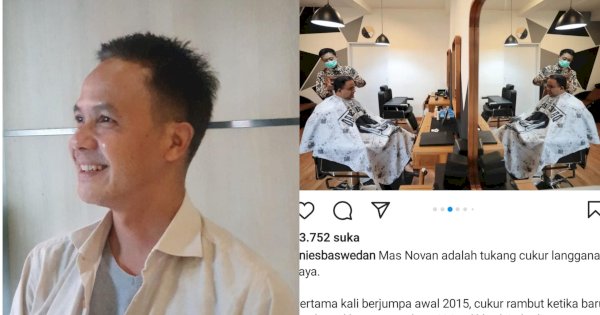 Usai Pidato Jokowi, Ganjar dan Anies Kompak Unggah Foto Rambut