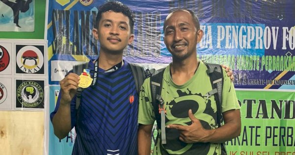 Raih 3 Medali, Kontingen Karate Luwu Utara Sukses di Piala Porbikawa Gowa