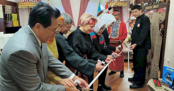 KBRI Astana Resmikan Pencak Silat Corner Pertama di Perwakilan RI