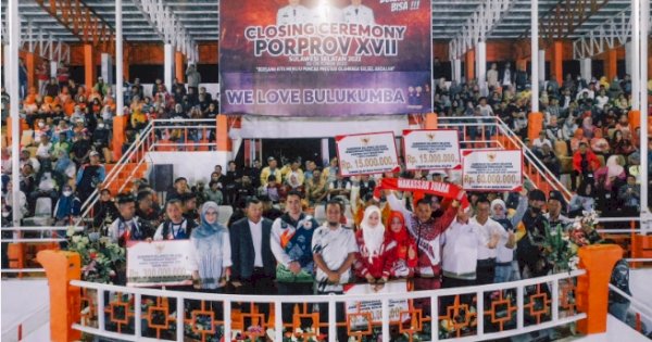 Pemprov Sulsel Beri Bonus Rp500 Juta untuk Juara Umum Porprov Sulsel 2022 